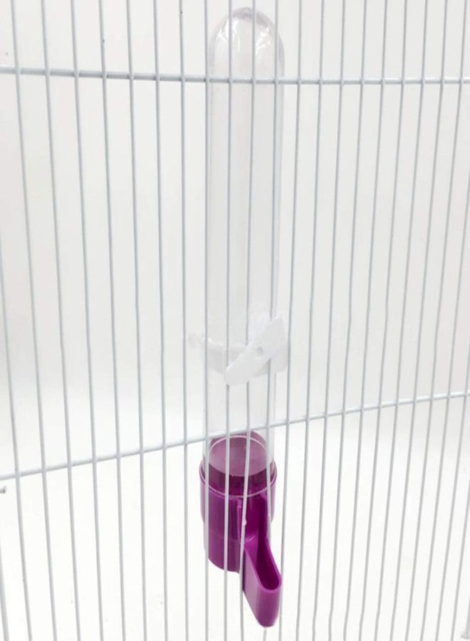 Labriciyon 1Pc Parakeet Water Dispenser Hanging Plastic Automatic Feeder for Cage No Spill Food Container for Small Medium Birds Parrot Toys African Grey for Small Parrots Conure Macaw Parrot Toys(Random Color) - Image 5